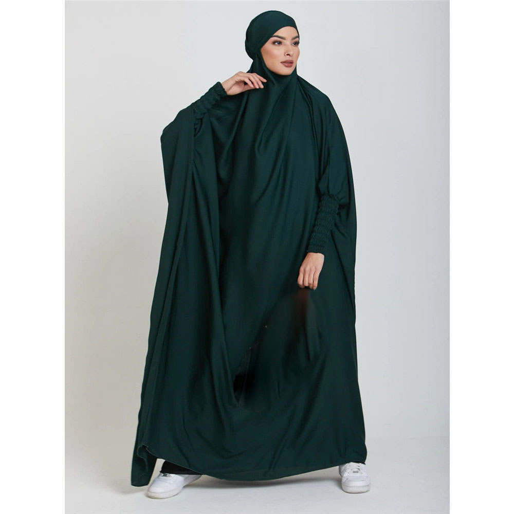 Ramadan Jilbab: Elegant Hooded Abaya Dress For Prayer And Modest Fashion