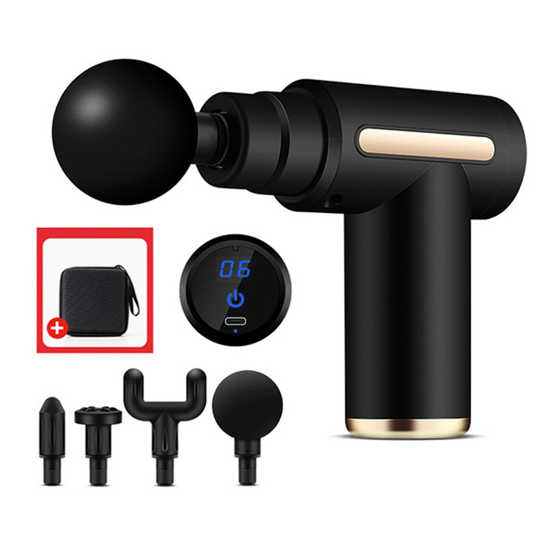 Portable Massage Gun LCD Electric Percussion High Frequency Fascia Gun For Body Neck Back Deep Tissue Muscle Relaxation Fitness
Portable Massage Gun LCD Electric Percussion High Frequency Fascia Gun For Body Neck Back Deep Tissue Muscle Relaxation Fitness