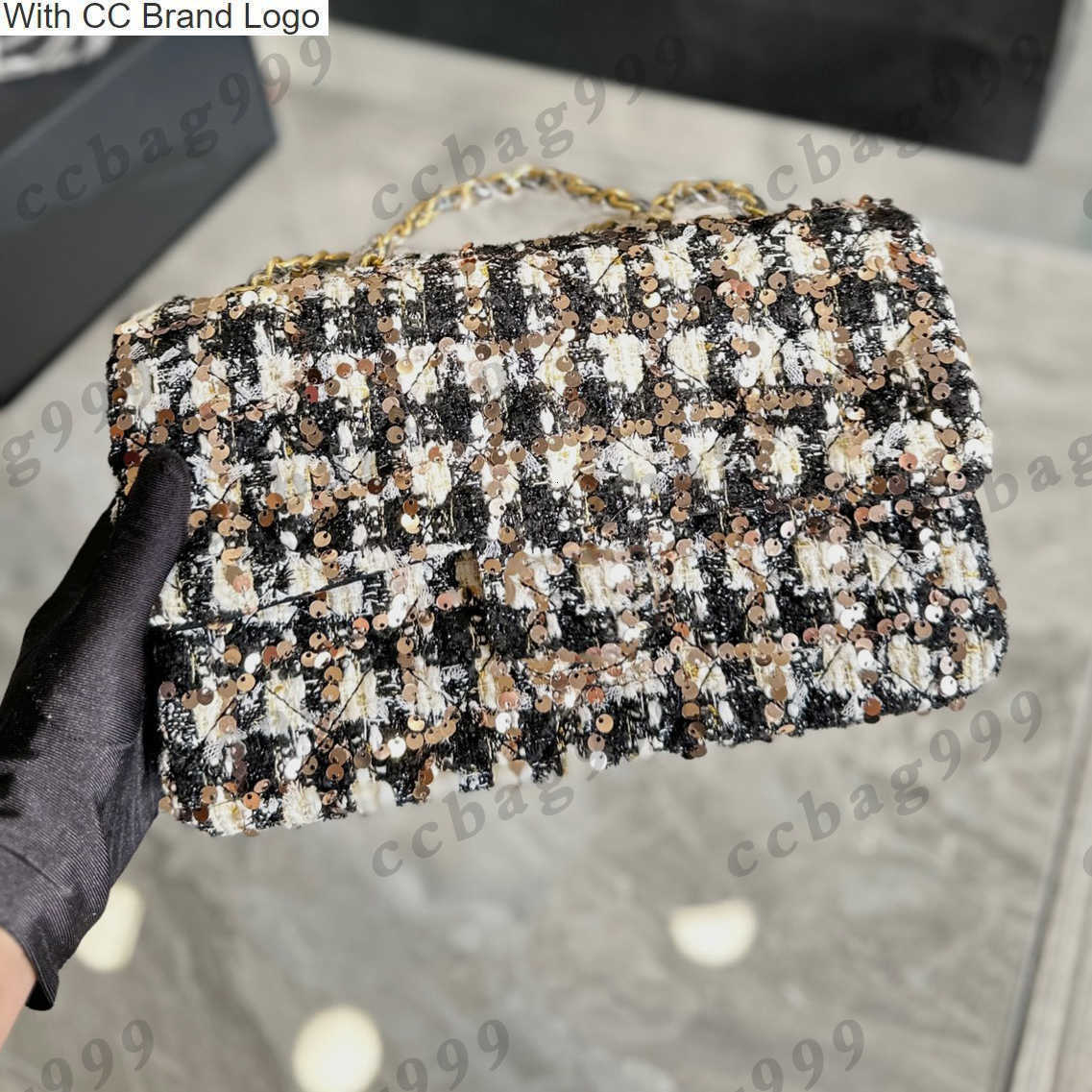 CC Shoulder Bags French Tweed Shiny Sequins Flap Quilted Bags Houndstooth Metal Turn Buckle Hardware Shoulder Large Capacity Handbags Women Fall Trend Crossbody, Box
CC Shoulder Bags French Tweed Shiny Sequins Flap Quilted Bags Houndstooth Metal Turn Buckle Hardware Shoulder Large Capacity Handbags Women Fall Trend Crossbody, Box