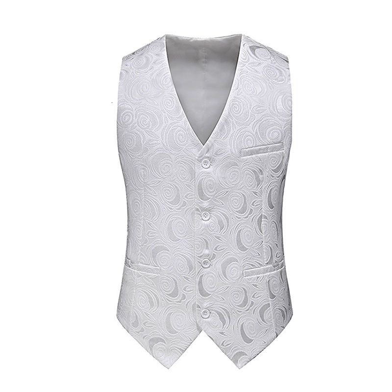 Men's Vests M5XL Plus Size For Men Stretwear Slim Fit Mens Wedding Suit Vest Casual Sleeveless Formal Business Male Waistcoat XXXXXL 230222