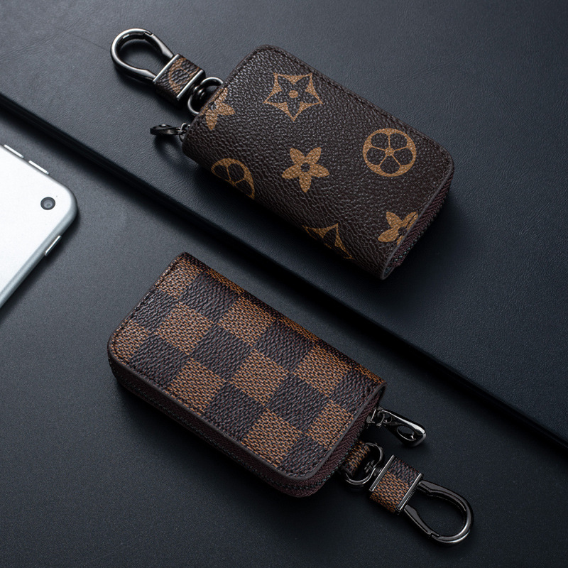 Bag Keychains Car Keys Holder Key Rings Black Plaid Brown Flower PU Leather Pendant Keyrings Charms for Men Women Gifts Fashion Designer Pouches Jewelry Accessories
Bag Keychains Car Keys Holder Key Rings Black Plaid Brown Flower PU Leather Pendant Keyrings Charms for Men Women Gifts Fashion Designer Pouches Jewelry Accessories
