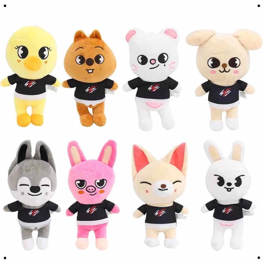 20cm Stray Children Plush Toys Stuffed Plush Doll Plushs Animal Dolls Colorful Candy Color Children's Day Gift, Mix style/leave a message
20cm Stray Children Plush Toys Stuffed Plush Doll Plushs Animal Dolls Colorful Candy Color Children's Day Gift, Mix style/leave a message