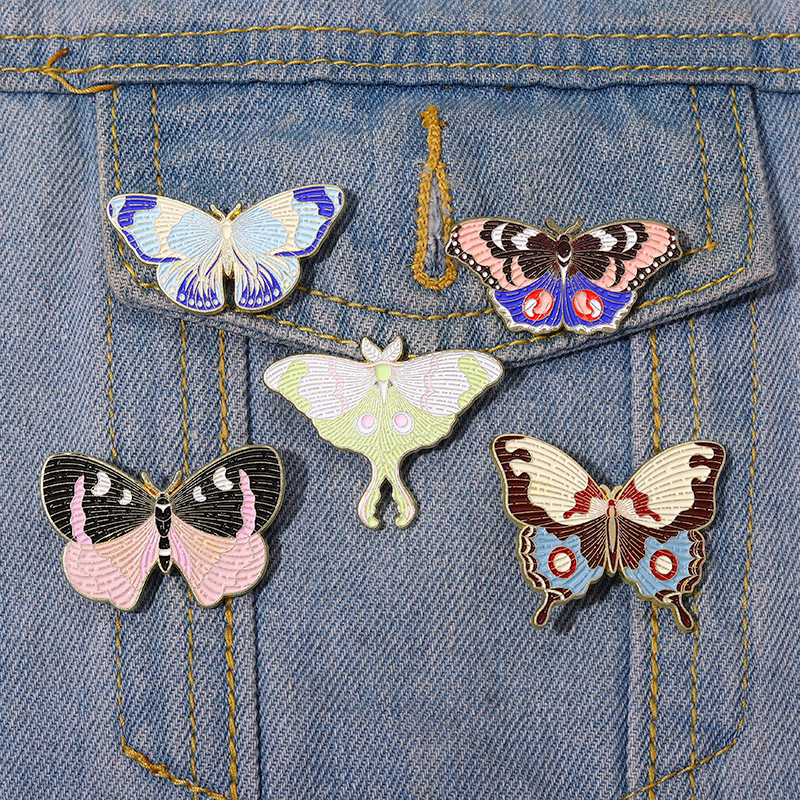 Colorful Butterfly Moth Brooches Pins Cartoon Alloy Enamel Animal Corsage Badge Ornament For Women Clothes Backpack Decoration
Colorful Butterfly Moth Brooches Pins Cartoon Alloy Enamel Animal Corsage Badge Ornament For Women Clothes Backpack Decoration