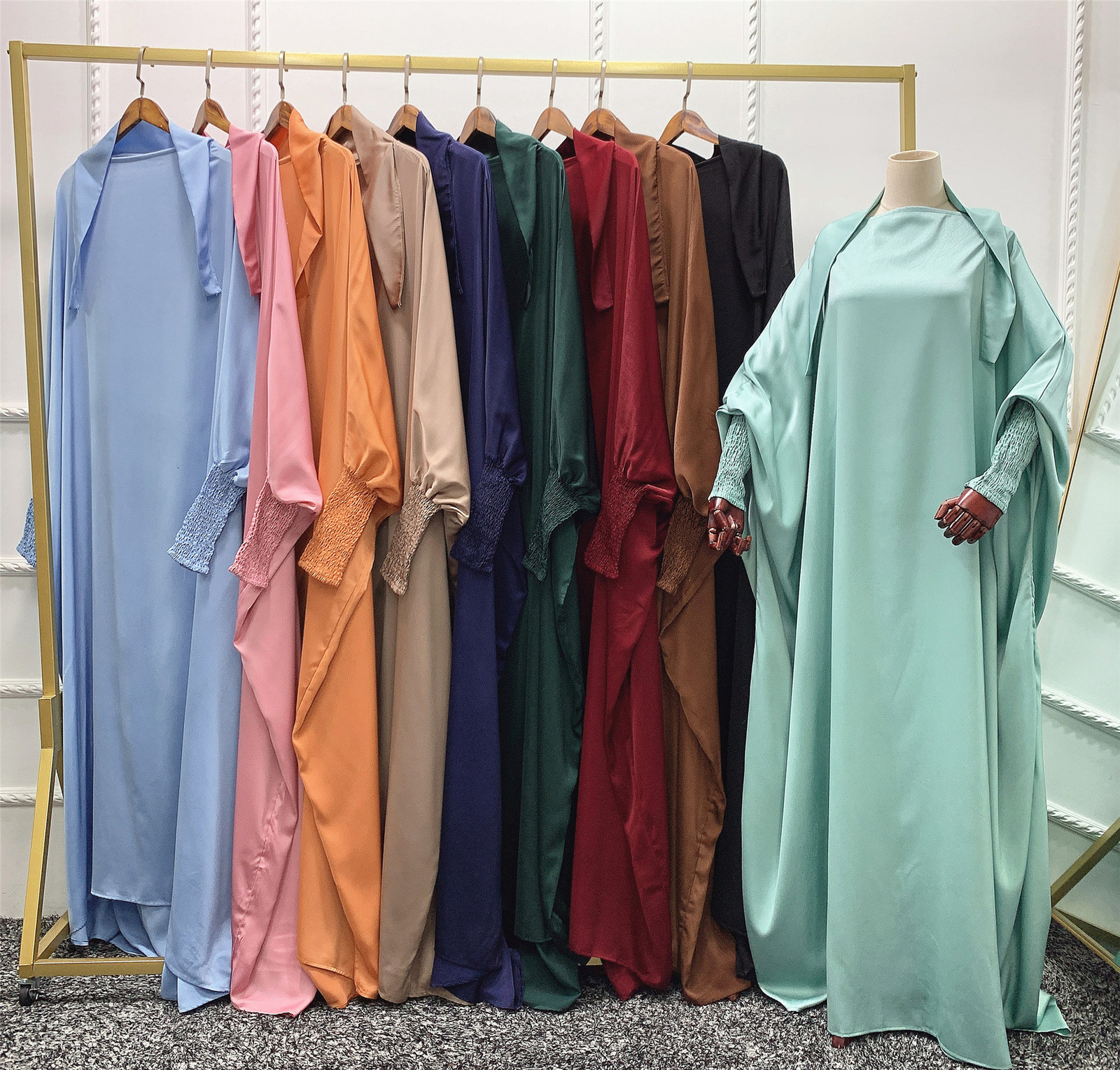 Ramadan Jilbab: Elegant Hooded Abaya Dress For Prayer And Modest Fashion