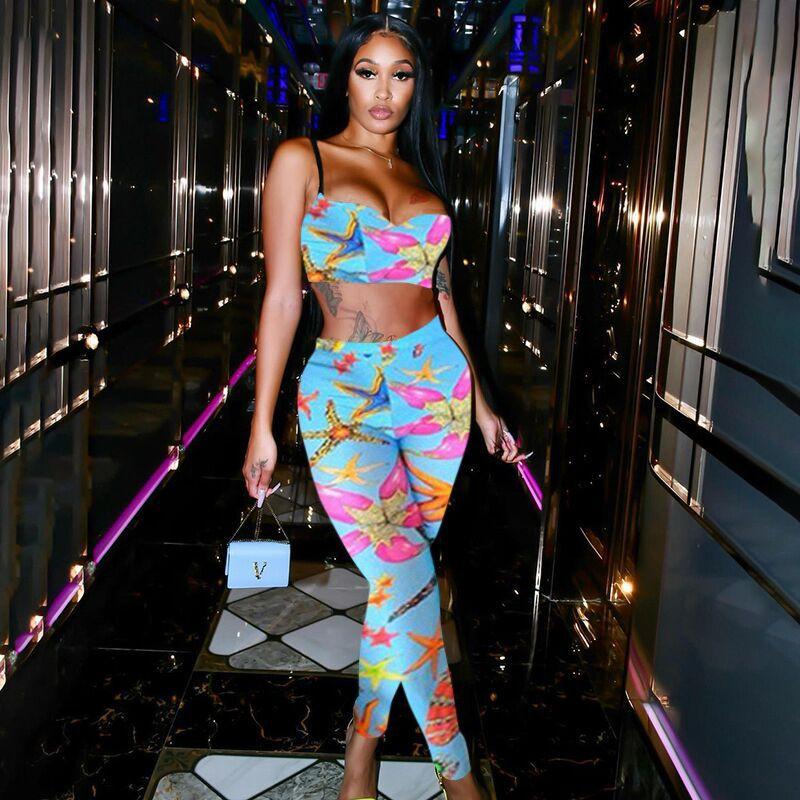 Women's Two Piece Pants K21ST217Women's