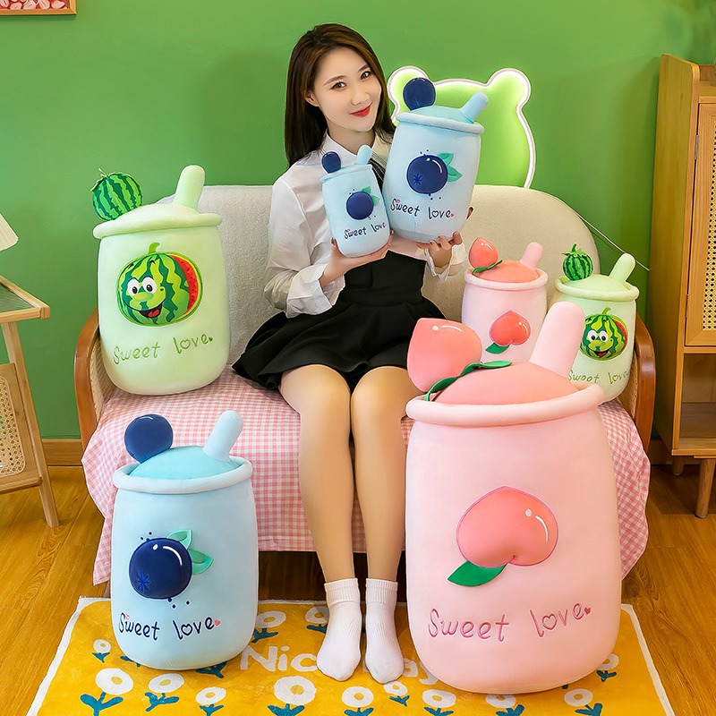 2023 Hot Sell Kawaii Milk Tea Stuffed Boba Plush Toy Boba Plushie Pillow Cup Shape Watermelon Fruit Boba Plush Toy, Mix
2023 Hot Sell Kawaii Milk Tea Stuffed Boba Plush Toy Boba Plushie Pillow Cup Shape Watermelon Fruit Boba Plush Toy, Mix