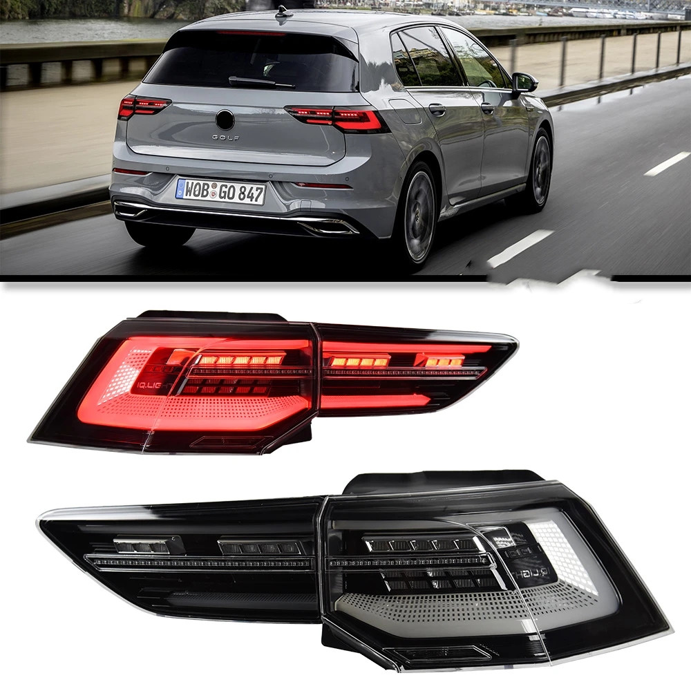 Car Styling Tail Lamp for Golf 8 MK8 Gti 20 20-2022 Rear Stop LED DRL Smoke Color Reverse Auto Accessories
Car Styling Tail Lamp for Golf 8 MK8 Gti 20 20-2022 Rear Stop LED DRL Smoke Color Reverse Auto Accessories