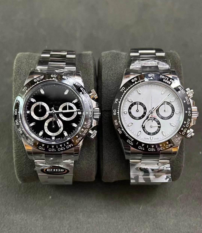 BT factory men watches Better 12.2mm thick 116500LN Danton Movement Cal.4130 904L Size 40 mm Ceramic bezel plated with platinum film Swiss luminous paint
BT factory men watches Better 12.2mm thick 116500LN Danton Movement Cal.4130 904L Size 40 mm Ceramic bezel plated with platinum film Swiss luminous paint