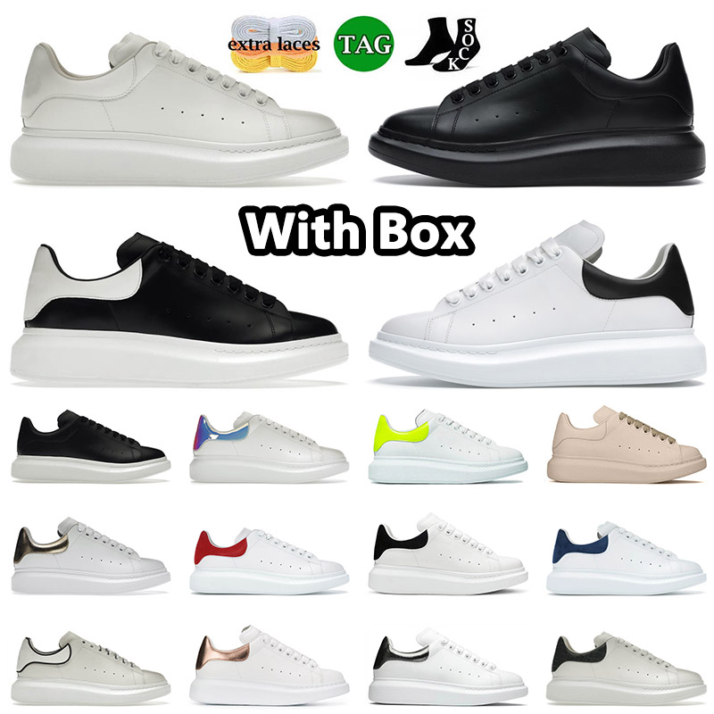 With Box Designer Oversized Sneakers Running Shoes Leather Black White Velvet Espadrilles Flat Lace Up Platform alexander mc queens men women mcqueen, 15
With Box Designer Oversized Sneakers Running Shoes Leather Black White Velvet Espadrilles Flat Lace Up Platform alexander mc queens men women mcqueen, 15
