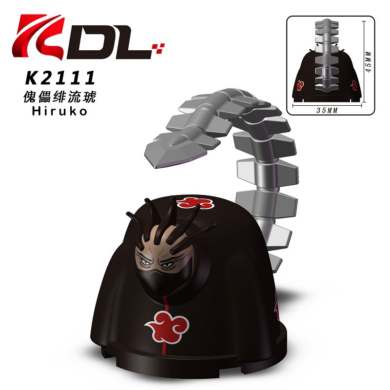 K2111 Plastic Building Blocks Naruto Minifigs Hiruko Sasori Ninja Mini Action Figure Toy
K2111 Plastic Building Blocks Naruto Minifigs Hiruko Sasori Ninja Mini Action Figure Toy