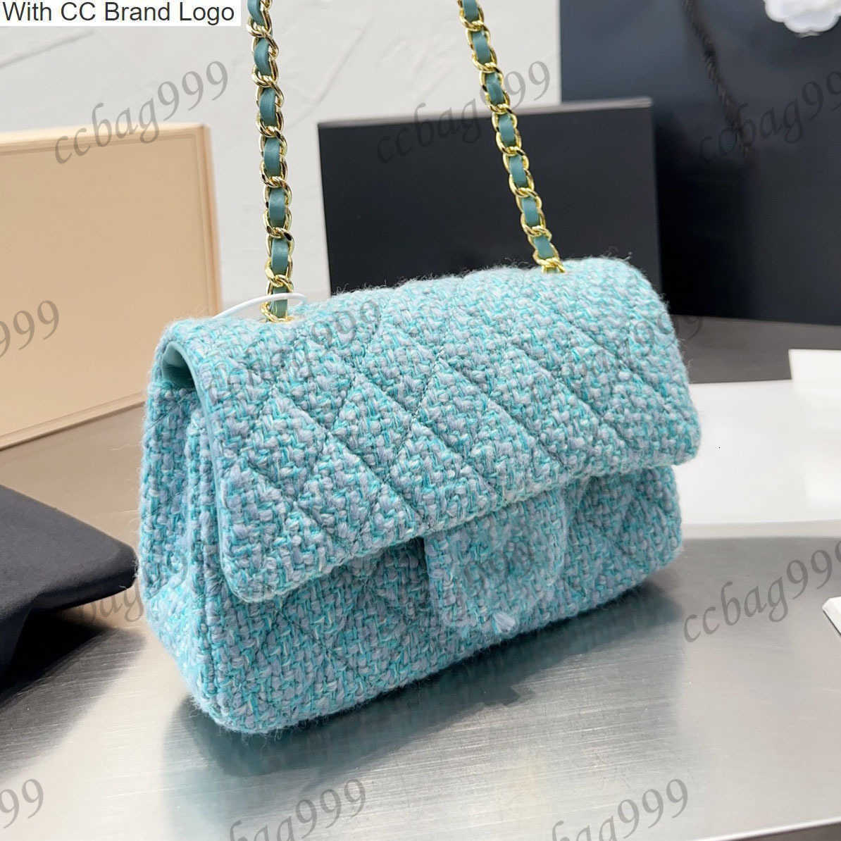 CC Shoulder Bags Womens Tweed Designer Flap Bags Woolen Quilted Gold Hardware Metal Chain Shoulder Crossbody Sacoche Purse French Luxuries Multi Pocket Handbags, Box
CC Shoulder Bags Womens Tweed Designer Flap Bags Woolen Quilted Gold Hardware Metal Chain Shoulder Crossbody Sacoche Purse French Luxuries Multi Pocket Handbags, Box