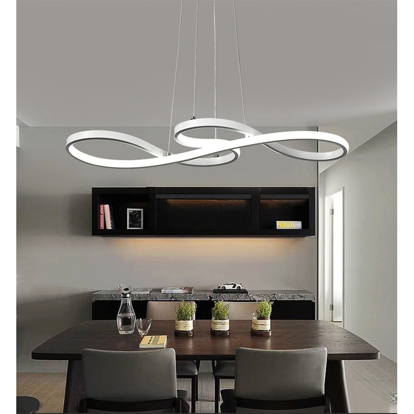 Led Pendant Lamps Musical Note Minimalism DIY Hanging Modern For Dining Room Bar suspension luminaire Pendant Lamp Lighting Fixture