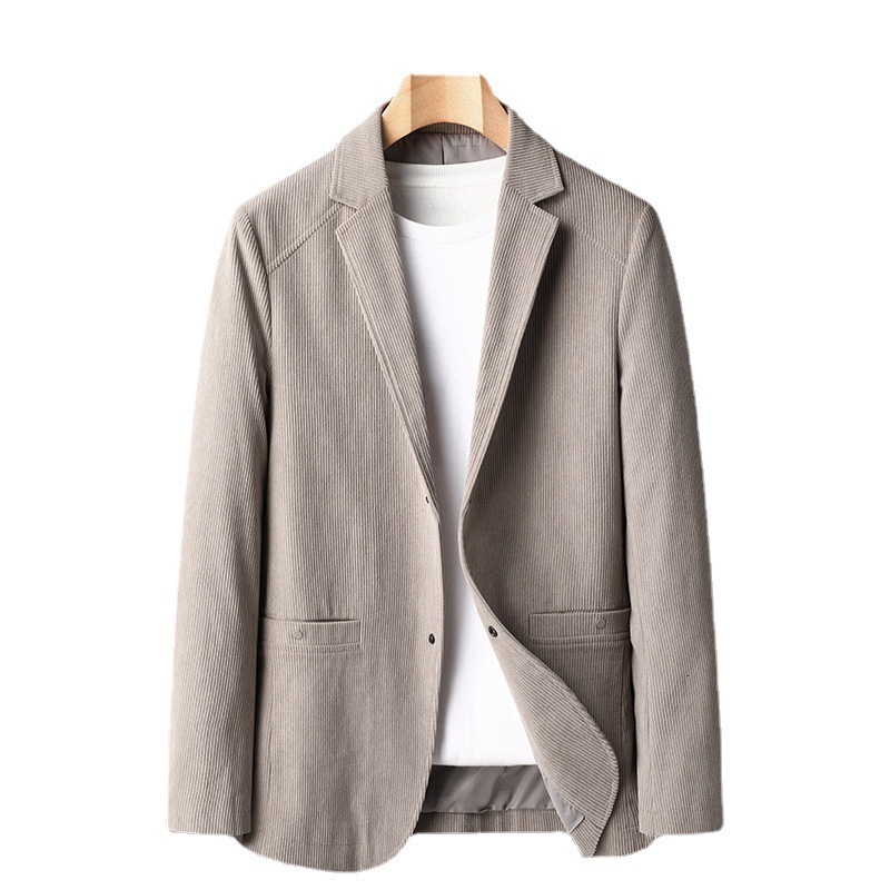 Men's Suits Blazers Black Blazer Casual Korean Jackets Spring and Autumn Slim Fit Hidden Breasted Business Formal Suit Jacket 230222