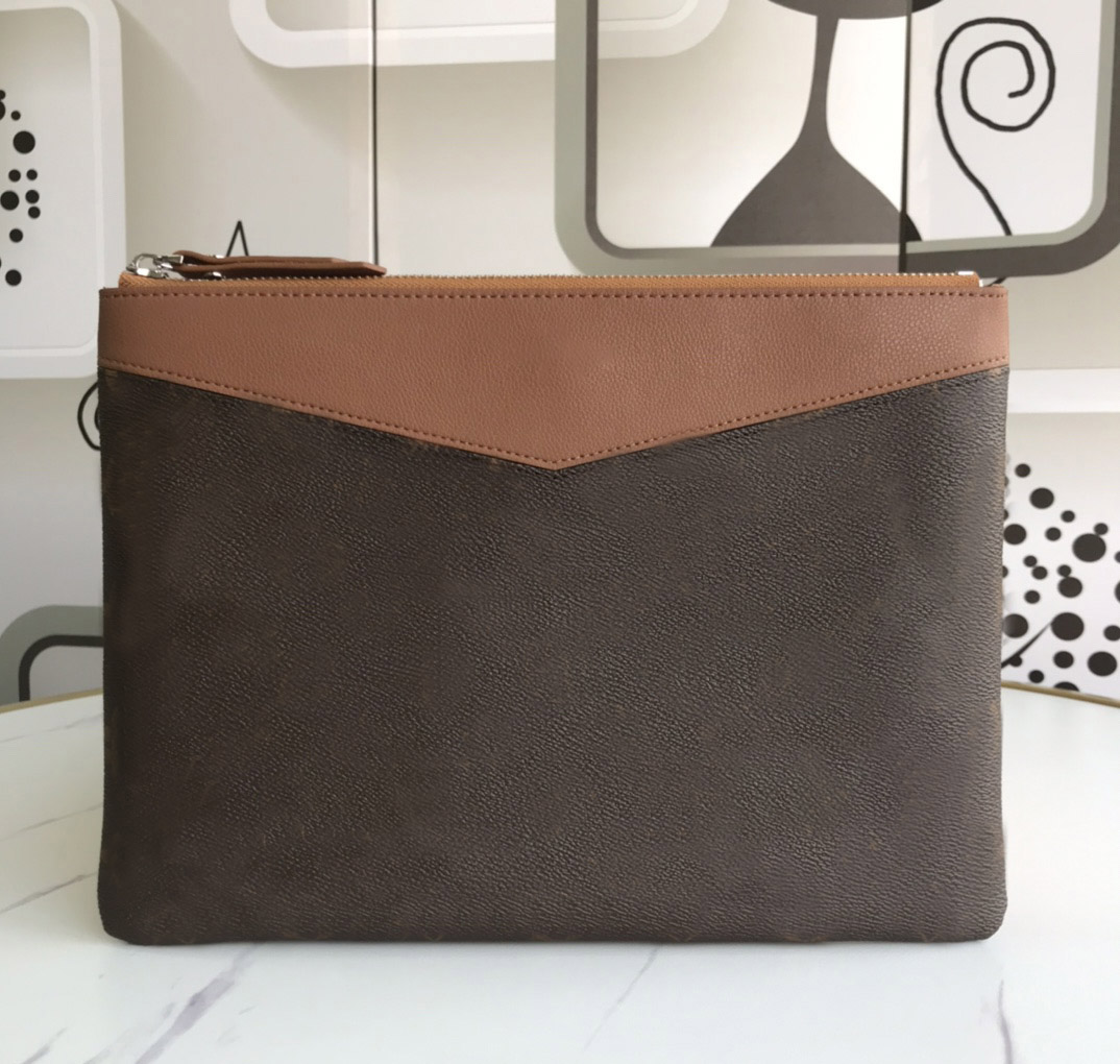 Fashion designer clutch bags luxury DAILY purse mens womens leather wallets Highs quality monogrames handbag card holders original design mini bag, 62048#brown plaid-pink inside
Fashion designer clutch bags luxury DAILY purse mens womens leather wallets Highs quality monogrames handbag card holders original design mini bag, 62048#brown plaid-pink inside