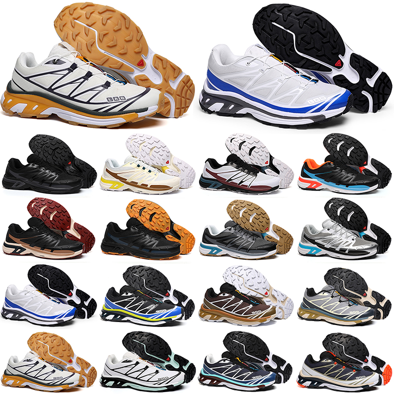 XT6 Advanced running shoes mens White Blue Triple Black Mesh WINGS 2 white blue red yellow green Speed Cross speedcross men women trainers, #17