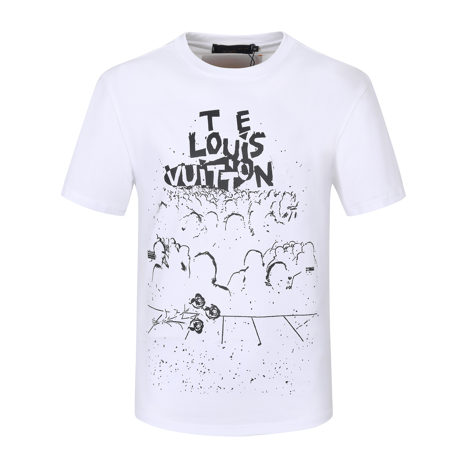 2023 21ss Designer Tide T Shirts Chest Letter Laminated Print Short Sleeve High Street Loose Oversize Casual T-shirt 100% Pure Cotton Tops for Men and Women M-3XL, Customize
2023 21ss Designer Tide T Shirts Chest Letter Laminated Print Short Sleeve High Street Loose Oversize Casual T-shirt 100% Pure Cotton Tops for Men and Women M-3XL, Customize