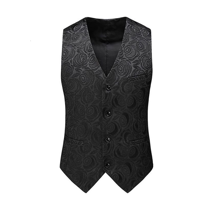 Men's Vests M5XL Plus Size For Men Stretwear Slim Fit Mens Wedding Suit Vest Casual Sleeveless Formal Business Male Waistcoat XXXXXL 230222