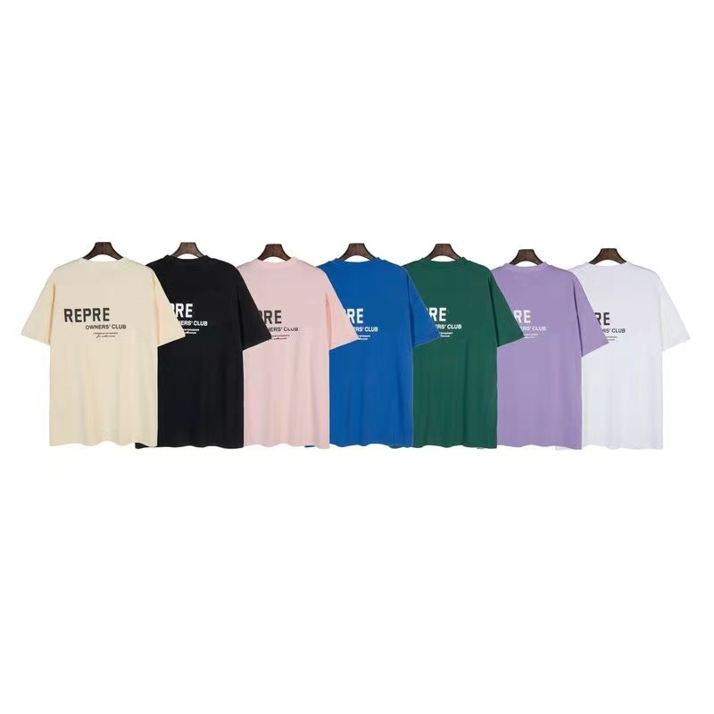 Designer Plus Tees REPRE Classic Letter Fashion is a versatile American high street loose men's couple's cotton short sleeve T-shirt Seven colors Clothing S-XL, Green
Designer Plus Tees REPRE Classic Letter Fashion is a versatile American high street loose men's couple's cotton short sleeve T-shirt Seven colors Clothing S-XL, Green