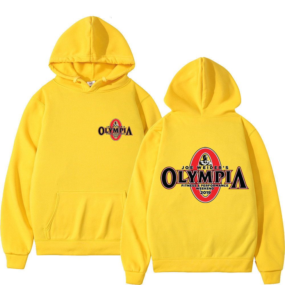 Mens Hoodies Sweatshirts OLYMPIA Gyms Fitness Sweatshirt Fleece Women Casual Pullover Sportswear Streetwear Harajuku Hoody Male Clothing 230222