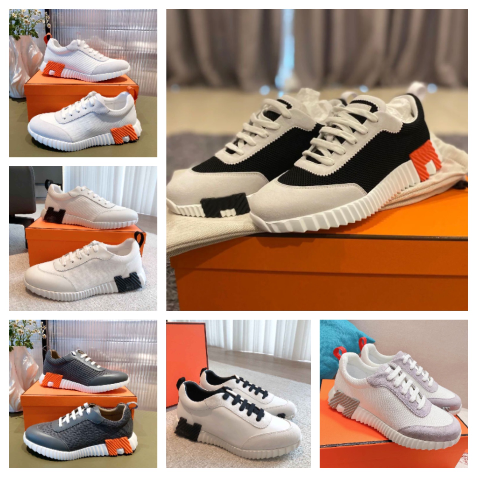 23S/S Men Bouncing Sneaker Shoes Suede & Leather Trainers Blue Black White Trainers Goatskin Light Sole Casual Walking Discount Footwear EU38-46, 16
23S/S Men Bouncing Sneaker Shoes Suede & Leather Trainers Blue Black White Trainers Goatskin Light Sole Casual Walking Discount Footwear EU38-46, 16