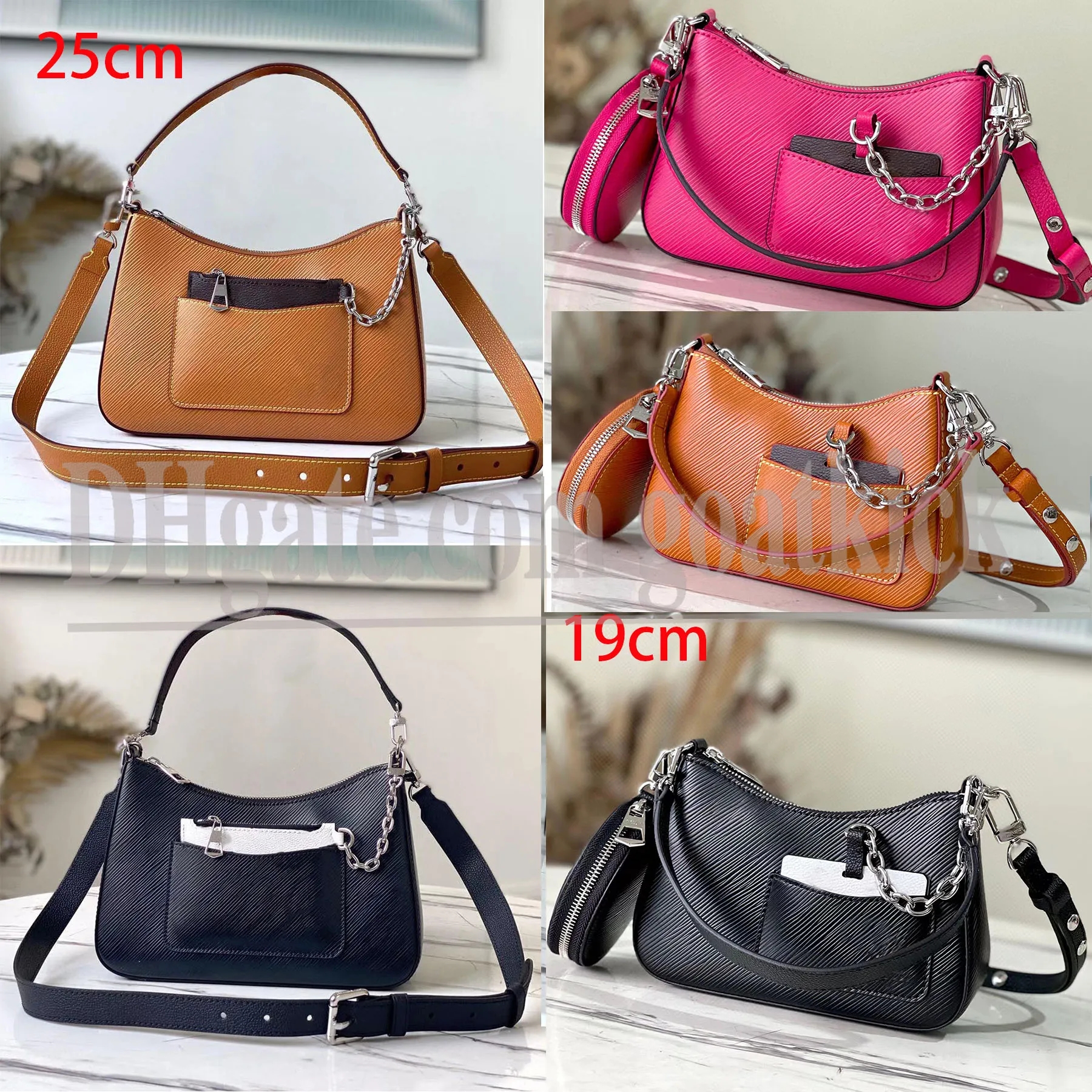Marellini Shoulder Bags Marelle Tote Mm Women Handbags Luxurys Lady Crossbody Classic Flowers real Leather Messenger Purses Chains Clutch Hobo Bags Purses
Marellini Shoulder Bags Marelle Tote Mm Women Handbags Luxurys Lady Crossbody Classic Flowers real Leather Messenger Purses Chains Clutch Hobo Bags Purses