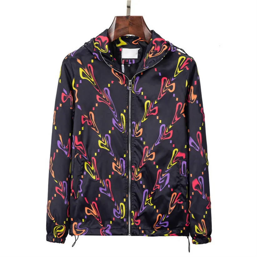 2023 Fashion Mens Designer Jacket Hats Windbreaker sportswear Outerwear Wind Casual Plus Size Print Baseball Zipper Hoodies Jackets Coats
