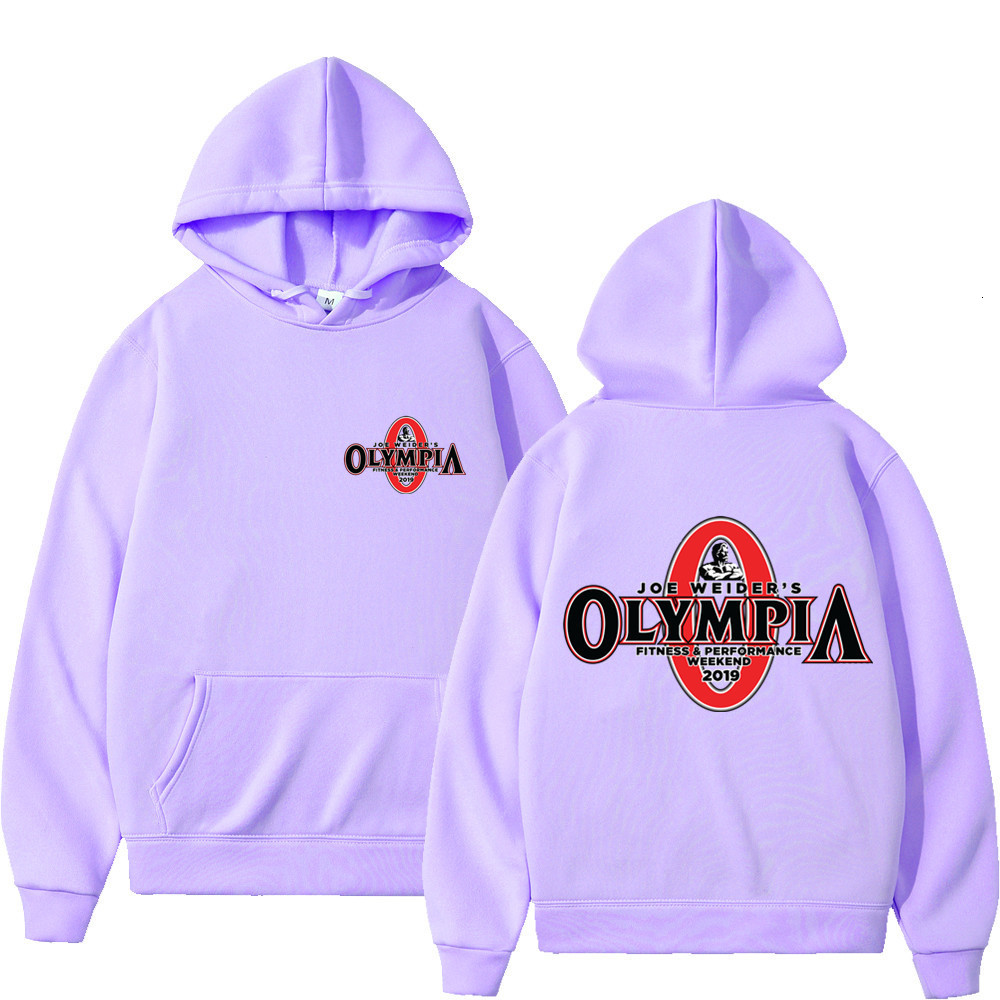 Mens Hoodies Sweatshirts OLYMPIA Gyms Fitness Sweatshirt Fleece Women Casual Pullover Sportswear Streetwear Harajuku Hoody Male Clothing 230222