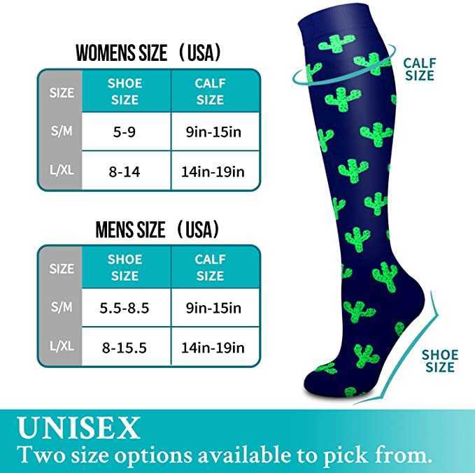 5PC Socks Hosiery Newest Compression Socks Knee High Fit For Medical Edema Diabetes Varicose Veins Socks Women Men Running Marathon Cycling Socks Z022