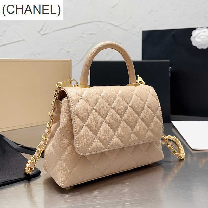 CC Bag Shoulder Bags Ladies Designer Co Handle Totes Caviar Leather Bags Classic Mini Flap Quilted Purse Gold Metal Hardware Matelasse Chain, Box
CC Bag Shoulder Bags Ladies Designer Co Handle Totes Caviar Leather Bags Classic Mini Flap Quilted Purse Gold Metal Hardware Matelasse Chain, Box