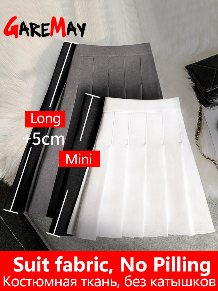 Casual Dresses Women's Short Skirt Pleated High Waist Mini Tennis Skirt with Shorts Solid Casual A Line School Summer Skirts for Women 230222