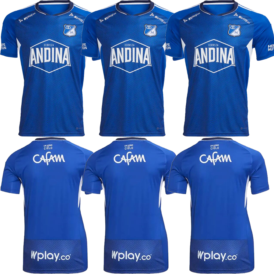 2023 2024 Millonarios F.C.CASTRO Soccer Jerseys Mens 23 24 VASQUEZ QUINONES GIRALDO PEREIRA VARGAS Home Football Shirts Uniforms, Blue
2023 2024 Millonarios F.C.CASTRO Soccer Jerseys Mens 23 24 VASQUEZ QUINONES GIRALDO PEREIRA VARGAS Home Football Shirts Uniforms, Blue