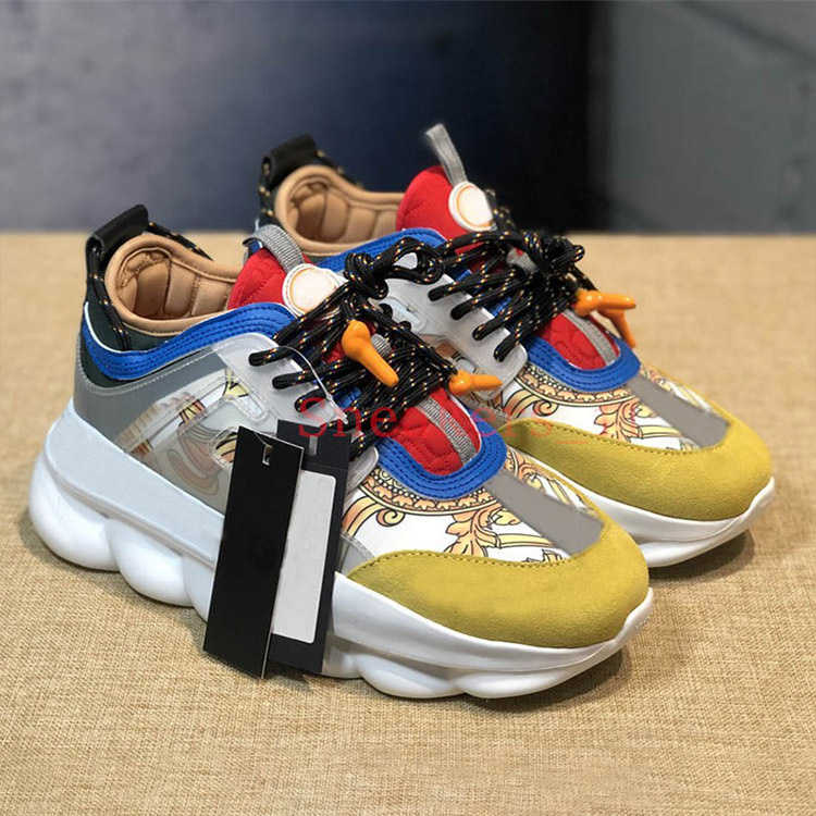Top Italy Casual Shoes reflective height reaction sneakers triple black white multi-color suede red blue yellow fluo tan luxury men women designer Trainers