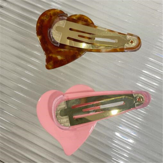 Girl Metal Hair Clip Women Love Diamond Setting Letter Barrettes Bangs Clip Fashion Hair Accessories