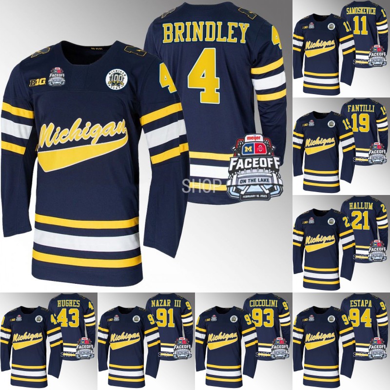 Michigan Wolverines Gavin Brindley Hockey Jersey Mackie Samoskevich Adam Fantilli Jackson Hallum Luke Hughes Frank Nazar III Eric Ciccolini Mark Estapa Jerseys, 93 eric ciccolini
Michigan Wolverines Gavin Brindley Hockey Jersey Mackie Samoskevich Adam Fantilli Jackson Hallum Luke Hughes Frank Nazar III Eric Ciccolini Mark Estapa Jerseys, 93 eric ciccolini