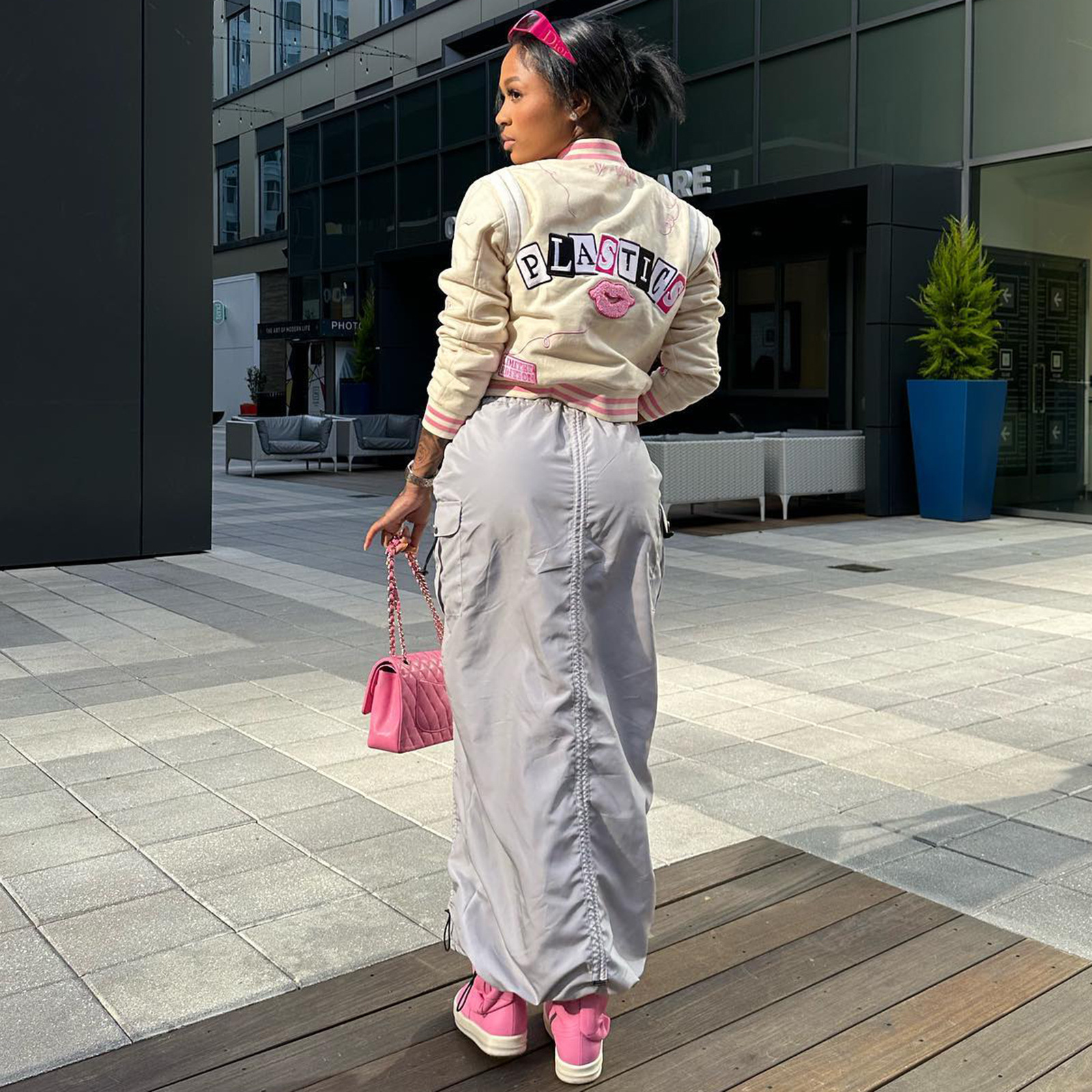 Womens Jackets Varsity Bomber Jacket for Casual Button Patchwork Baseball Fashion Streetwear Coat Autumn Racing Top Y2k 230222