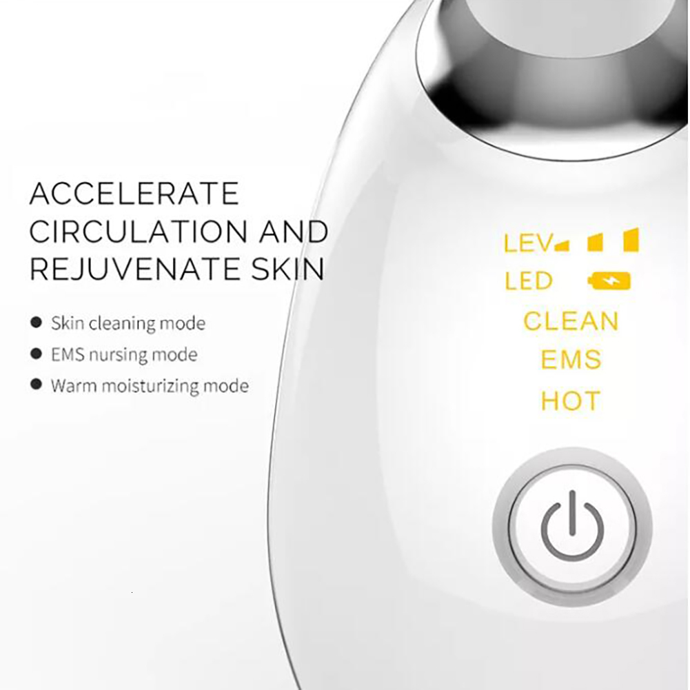 Face Care Devices Face Neck Massager LED Pon Skin Tighten Massage Reduce Double Chin Remove Beauty Device 230222
