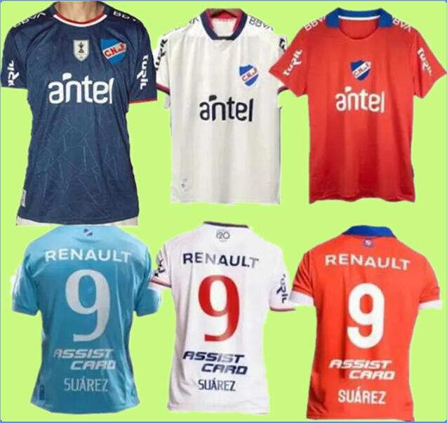 22 23 Luis Suarez Club Nacional soccer jerseys Uruguay Uniforms Asuncion National 2022 2023 Brahian Ayala Danilo Santacruz Carlos Arrua shirts CHAMPIONS SPECIAL