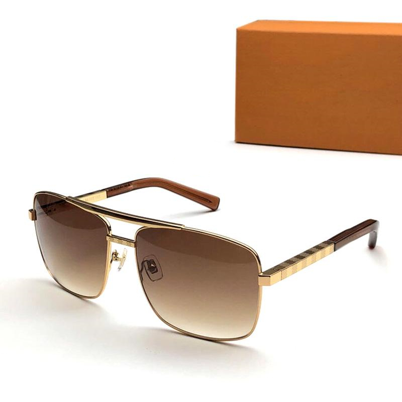 2023 Fashion Attitude sunglass designer sunglasses Mens classic attitude Metal square frame Popular retro avant-garde outdoor uv 400 protection sunglasses