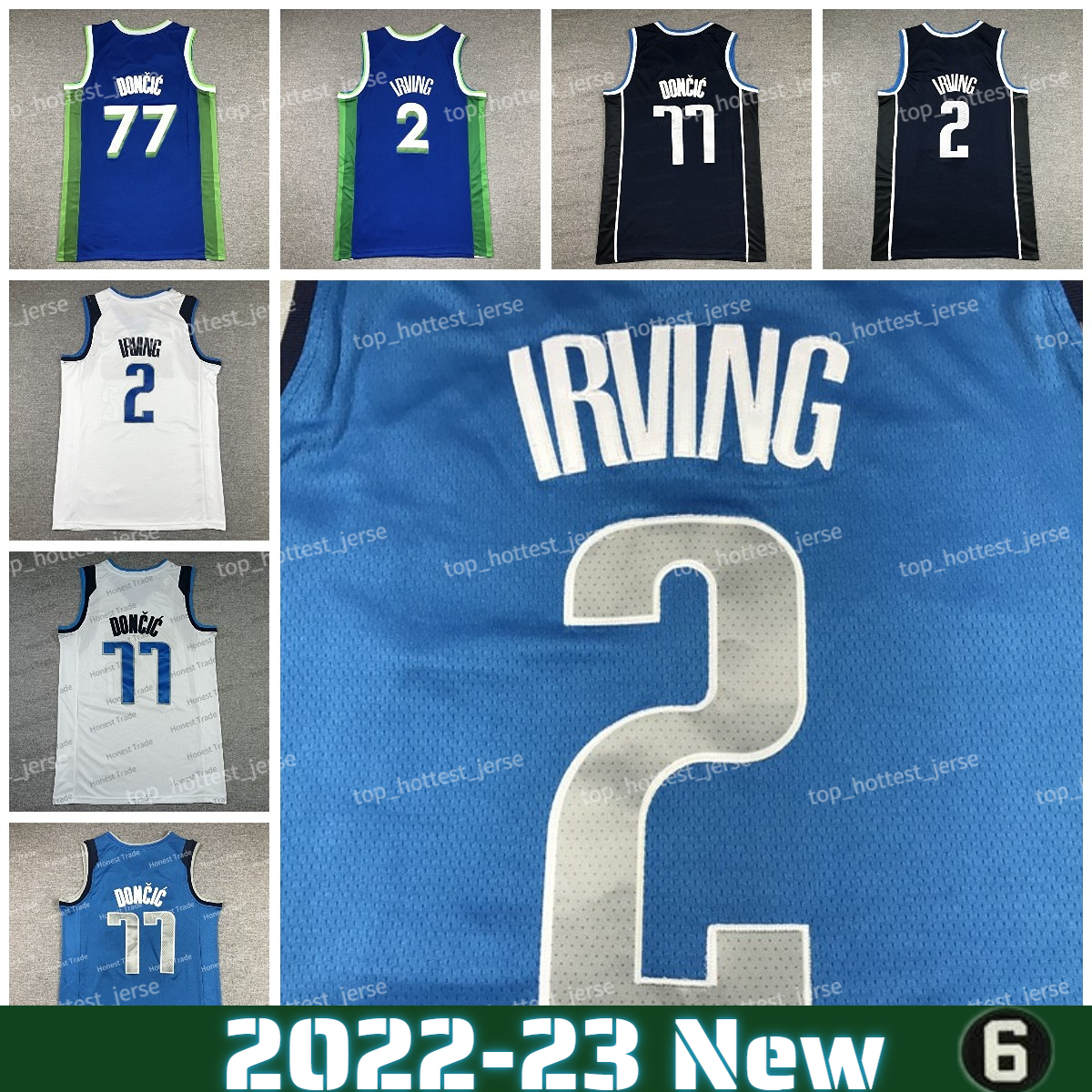 New Kyrie 2 Irving Jersey 77 Doncic Blue White Jerseys Stitched Mens Basketball Men Jersey 2023
New Kyrie 2 Irving Jersey 77 Doncic Blue White Jerseys Stitched Mens Basketball Men Jersey 2023