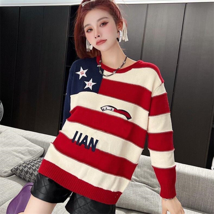 23SS spring new Women' Sweaters Casual Fashion Long Sleeve Knitwear Women designer Sweaters top, Multi
23SS spring new Women' Sweaters Casual Fashion Long Sleeve Knitwear Women designer Sweaters top, Multi