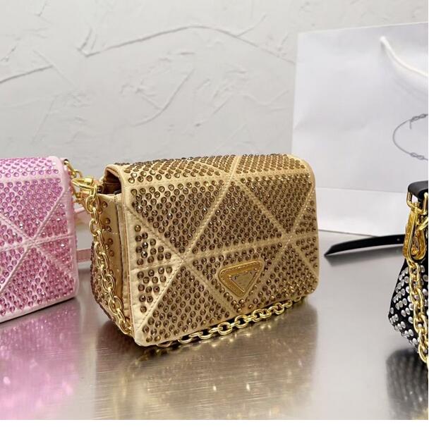 2023 Womens Crystal Diamond Studded Satin Shoulder Bags Shouler Bags Crystal Embellished Satin Handbags Ladies Fashion Underarm Purses Bling 001, Black
2023 Womens Crystal Diamond Studded Satin Shoulder Bags Shouler Bags Crystal Embellished Satin Handbags Ladies Fashion Underarm Purses Bling 001, Black