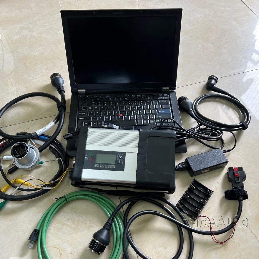 Professional Newest Version 2024 2TB SSD 2in1 for BMW ICOM Next Programmer and SD Connect C5 Full chip with T410 I5 4G Laptop