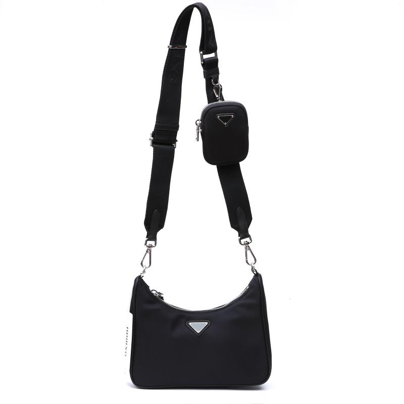 Bags 3-in-1 Women's Bag Underarm Waterproof Nylon Fabric All-in-one Diagonal Span Vintage One-shoulder Chain Clutch B, Black
Bags 3-in-1 Women's Bag Underarm Waterproof Nylon Fabric All-in-one Diagonal Span Vintage One-shoulder Chain Clutch B, Black