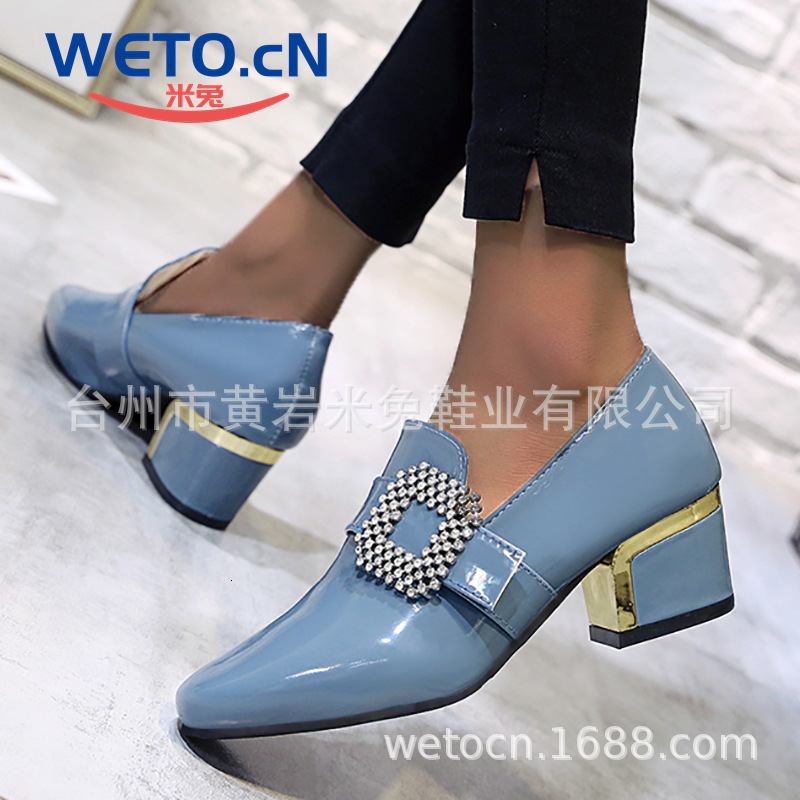 EOEODOIT Spring Autumn Women Shoes Plus Size Square Toe Mid Heel Leather Pumps Office Lady Work Heels Shoes 5 CM 210225, Black
EOEODOIT Spring Autumn Women Shoes Plus Size Square Toe Mid Heel Leather Pumps Office Lady Work Heels Shoes 5 CM 210225, Black