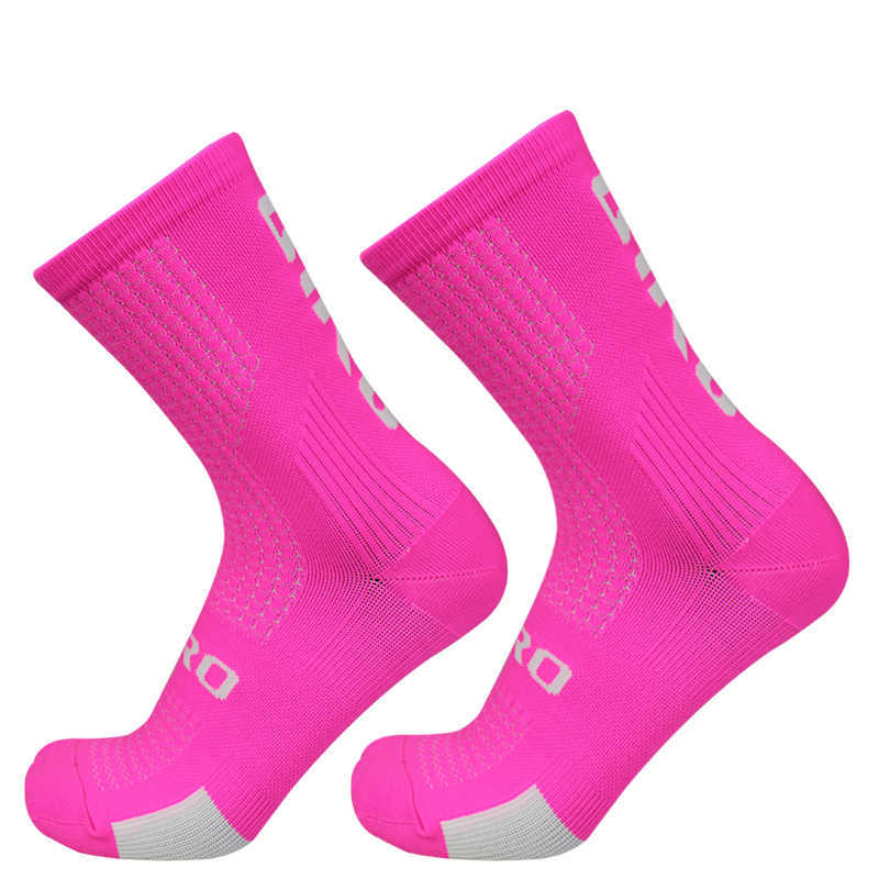 5PC Socks Hosiery Pro Racing compression Cycling Socks Compression Breathable Mountain Bike Racing Socks Men Women calcetines ciclismo hombre Z0221