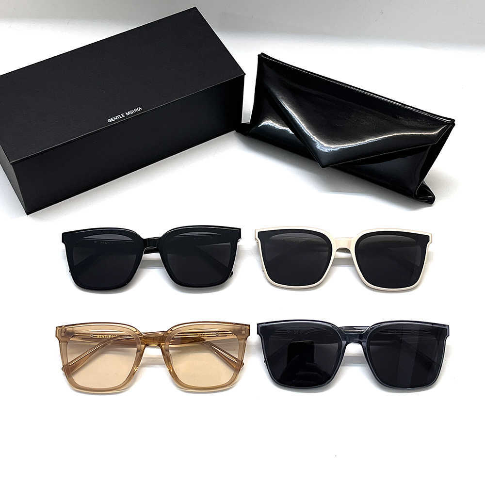 Sunglasses 2023 New GM Korea GENTLE MGHKA Sunglasses For small face women men PLOT Sunglasses Square Acetate Polarized UV400 SunglassesL230222