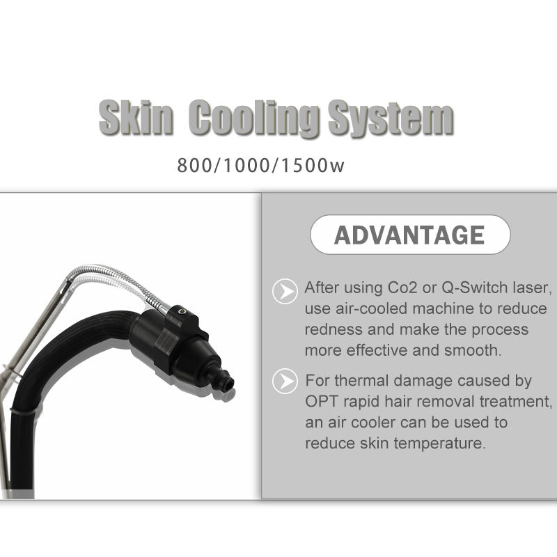 Laser Skin Cooler Reduce The Pain Beauty Machine Air Cooling skin cooling device skin