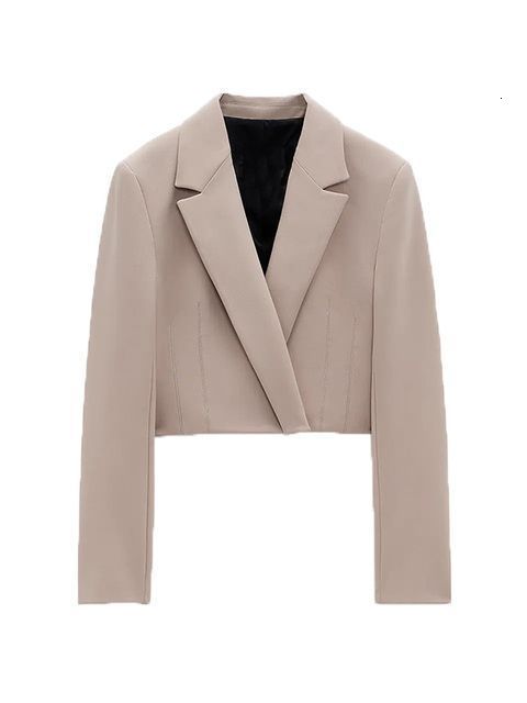 Two Piece Dress Stylish Elegant Skirt Suits Women Fashion 2 Buttons Cropped Blazer Side Split Mini Skirts Female Chic Sets 230222
