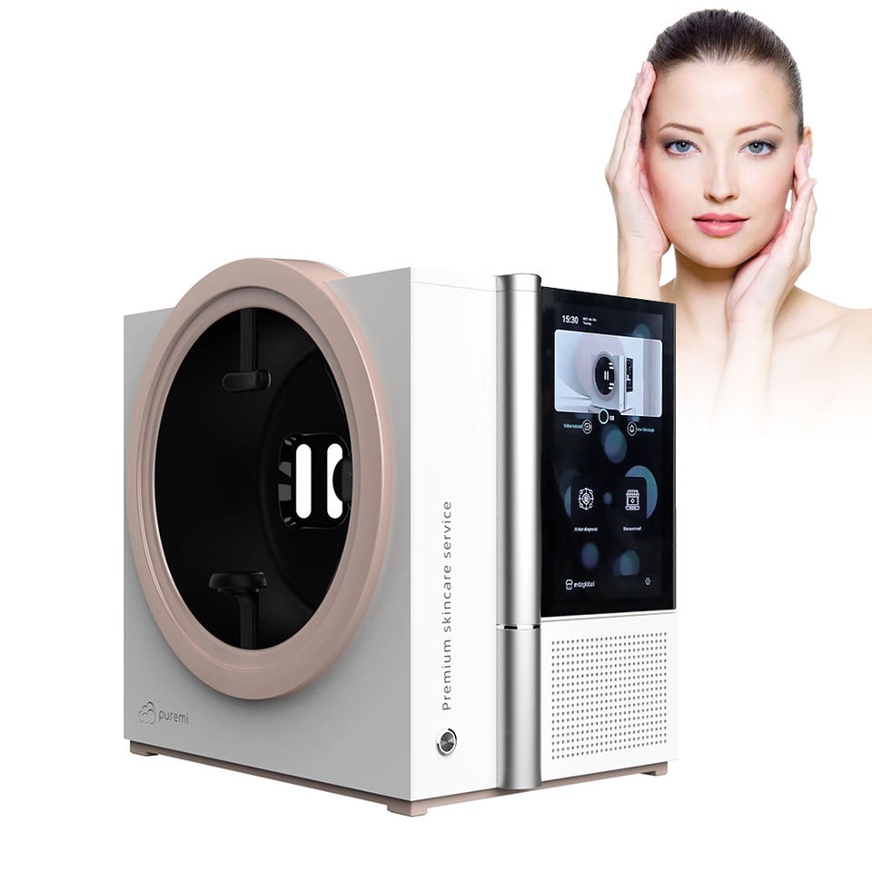 2023 Skin Diagnosis System analyzer equipment facial tester scanner smart beauty magic mirror face skin analyzer machine