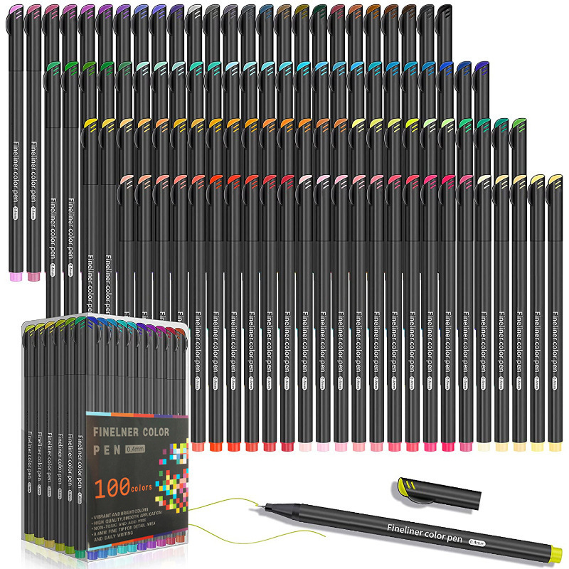 Watercolor Brush Pens 100 Colors Journal Pens Colored Fine Point Pens Fineliner Pen for Note Taking Calendar Agenda Art Projects Supplies Scrapbook 230222
Watercolor Brush Pens 100 Colors Journal Pens Colored Fine Point Pens Fineliner Pen for Note Taking Calendar Agenda Art Projects Supplies Scrapbook 230222